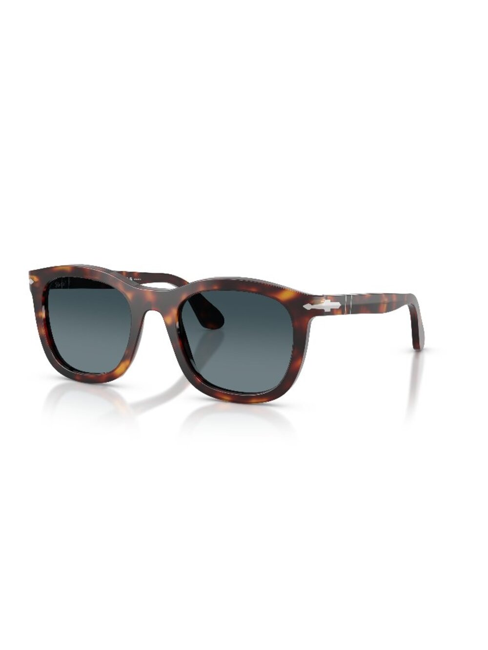 New Persol Unisex Sunglasses Havana Blue Lens Acetate Frame PO3395S 24 S3 52